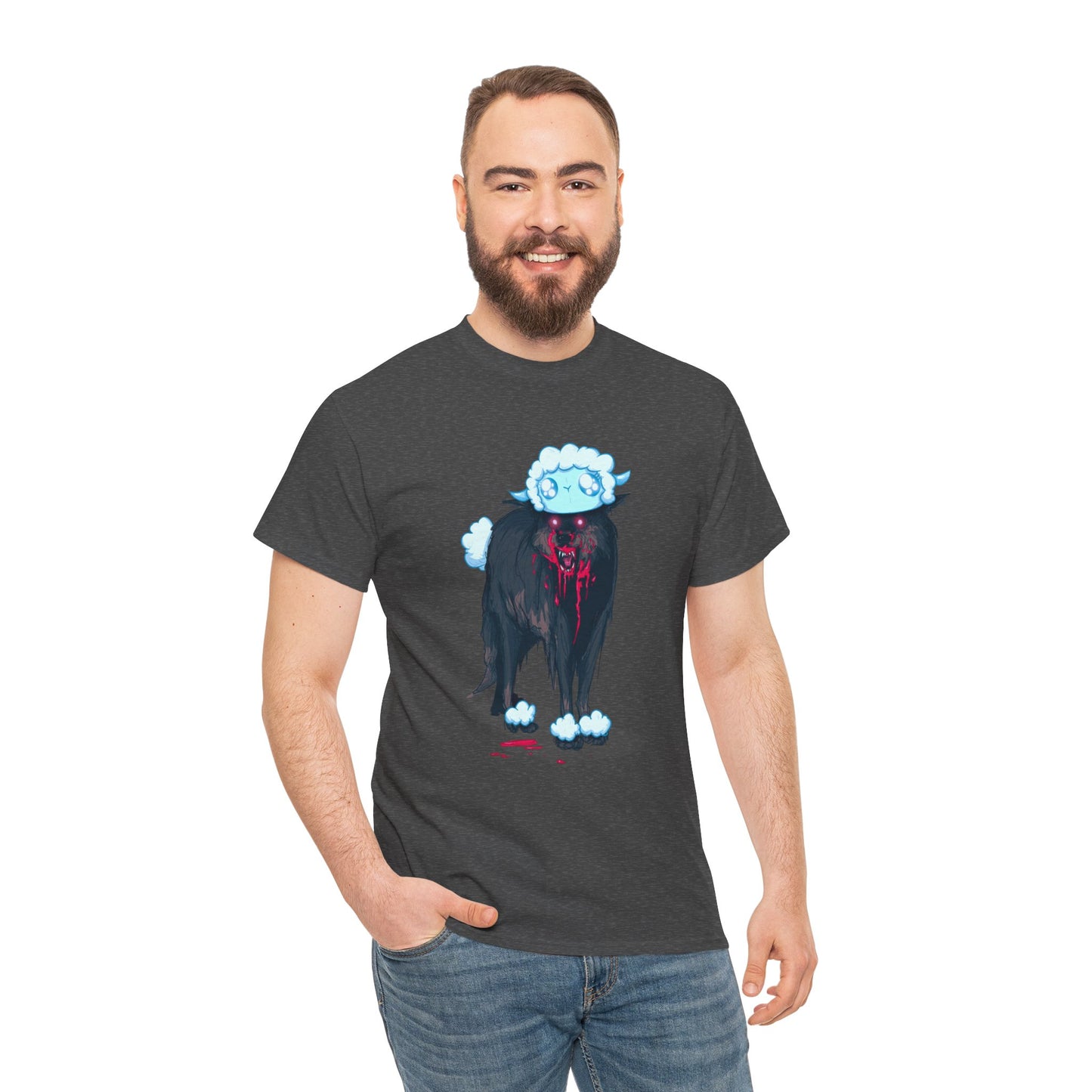 Wolf In Sheep's Clothing Unisex Heavy Cotton Tee