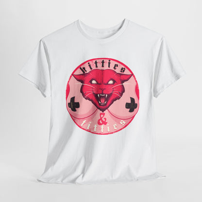 Kitties & Titties Unisex Heavy Cotton Tee