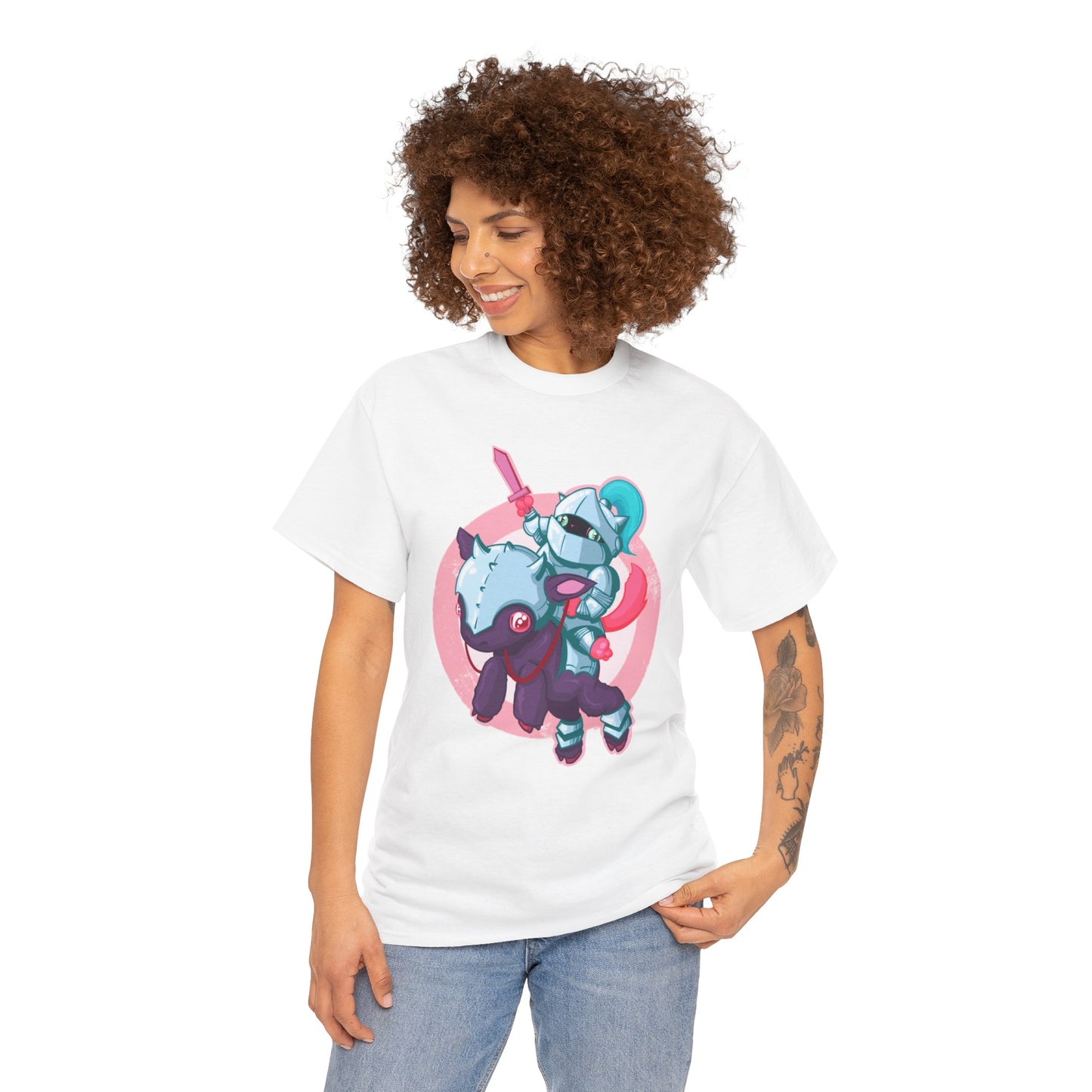 Knight In Shining Armor Unisex Heavy Cotton Tee