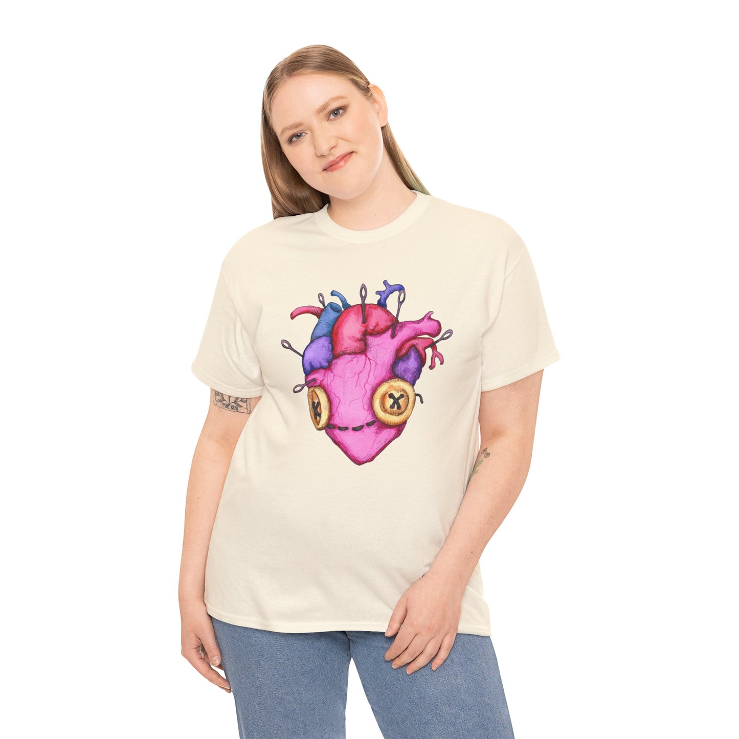 Voodoo Heart Unisex Heavy Cotton Tee
