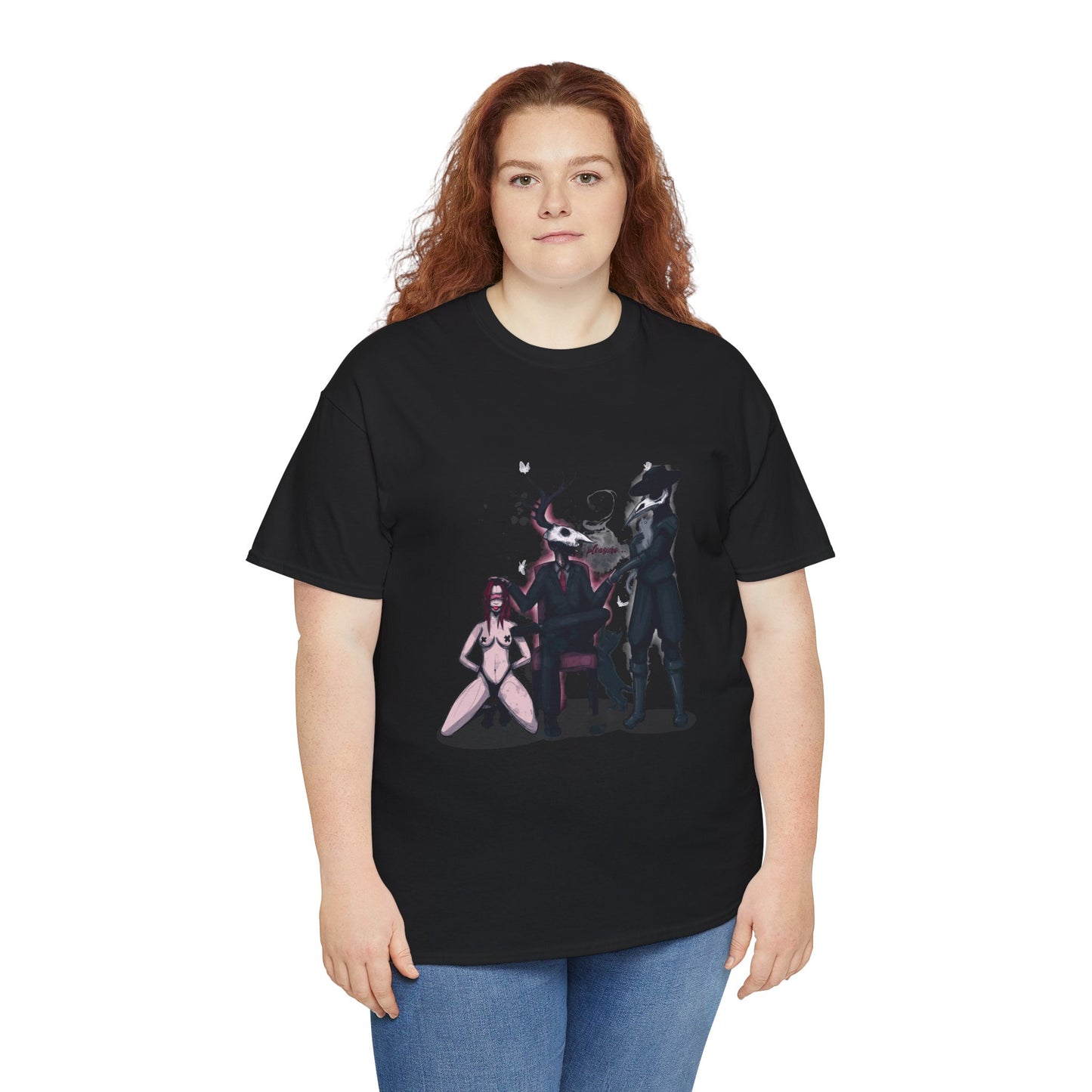 Deer Daddy / Nocturnal Unisex Heavy Cotton Tee