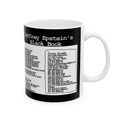 Little Black Book Page 85 Ceramic Mug 11oz