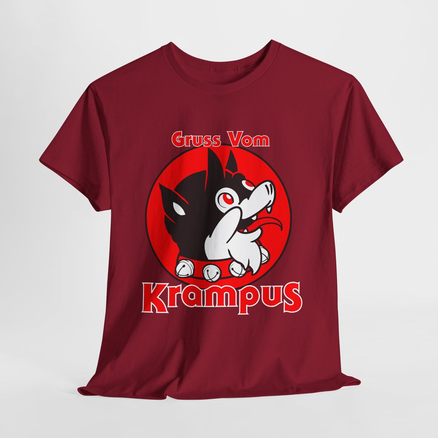 Gruss Vom Krampus Unisex Heavy Cotton Tee