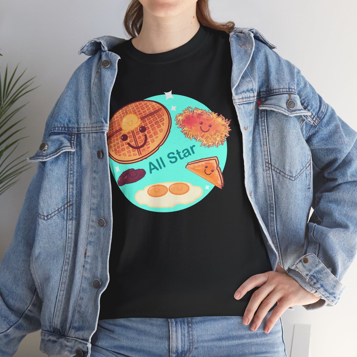 All Star Breakfast Unisex Heavy Cotton Tee