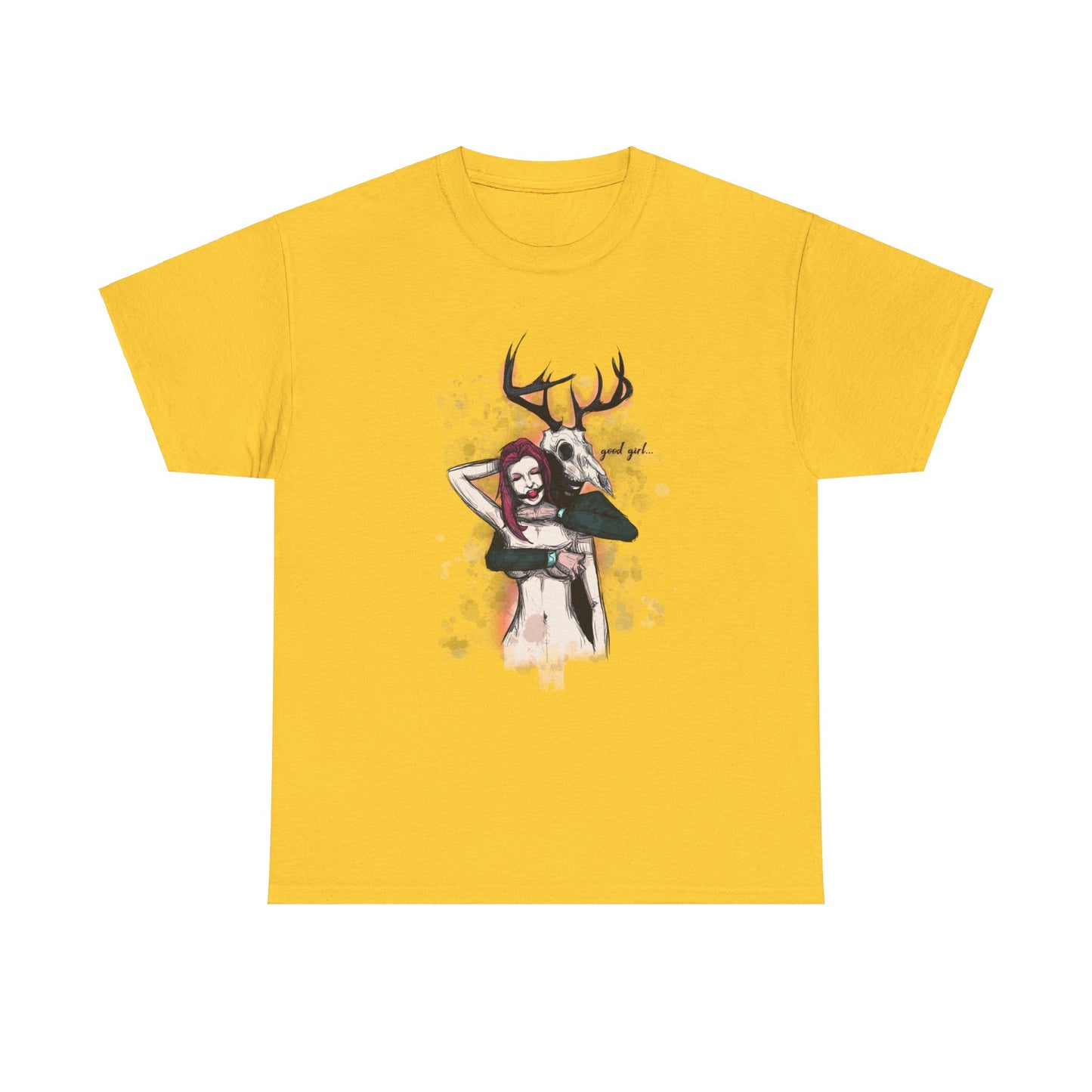 Deer Daddy Series 3: Good Girl Unisex Heavy Cotton Tee
