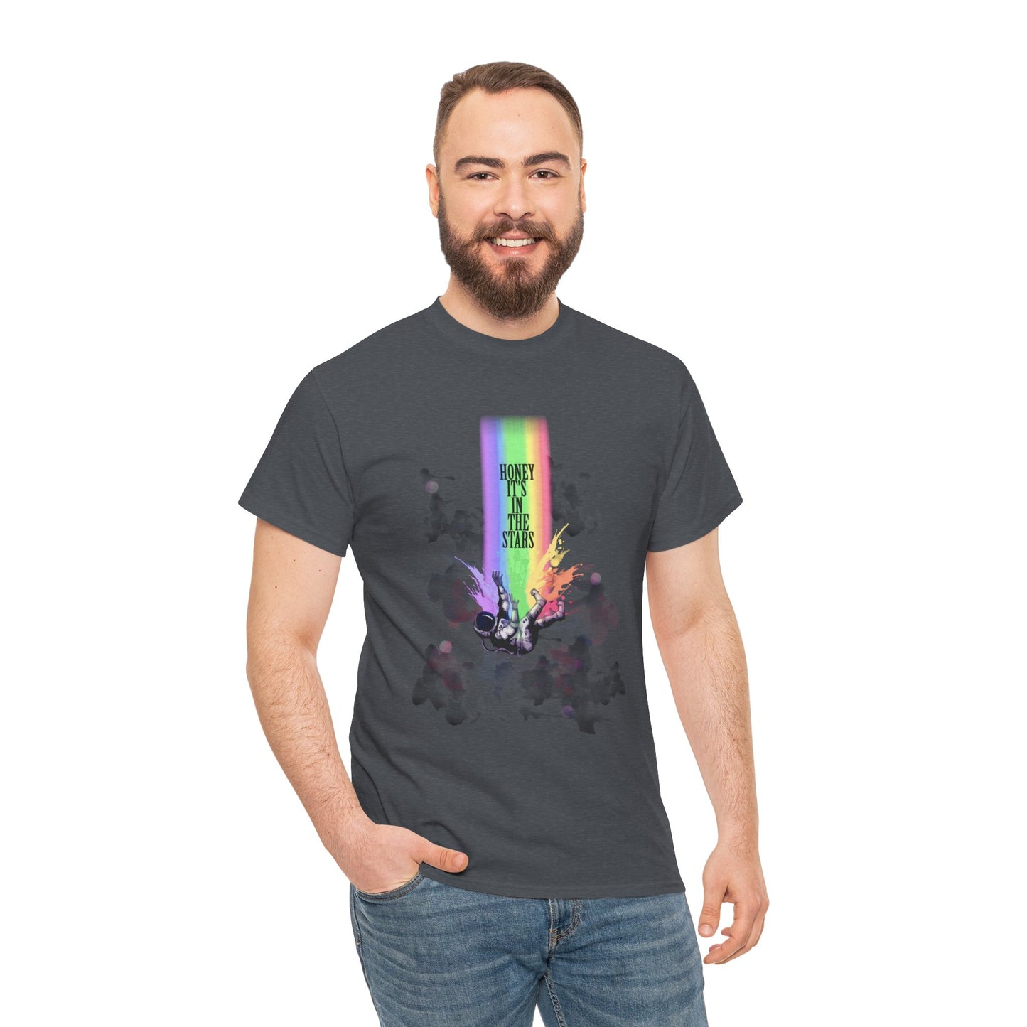 Honey It's In The Stars Unisex Heavy Cotton Tee
