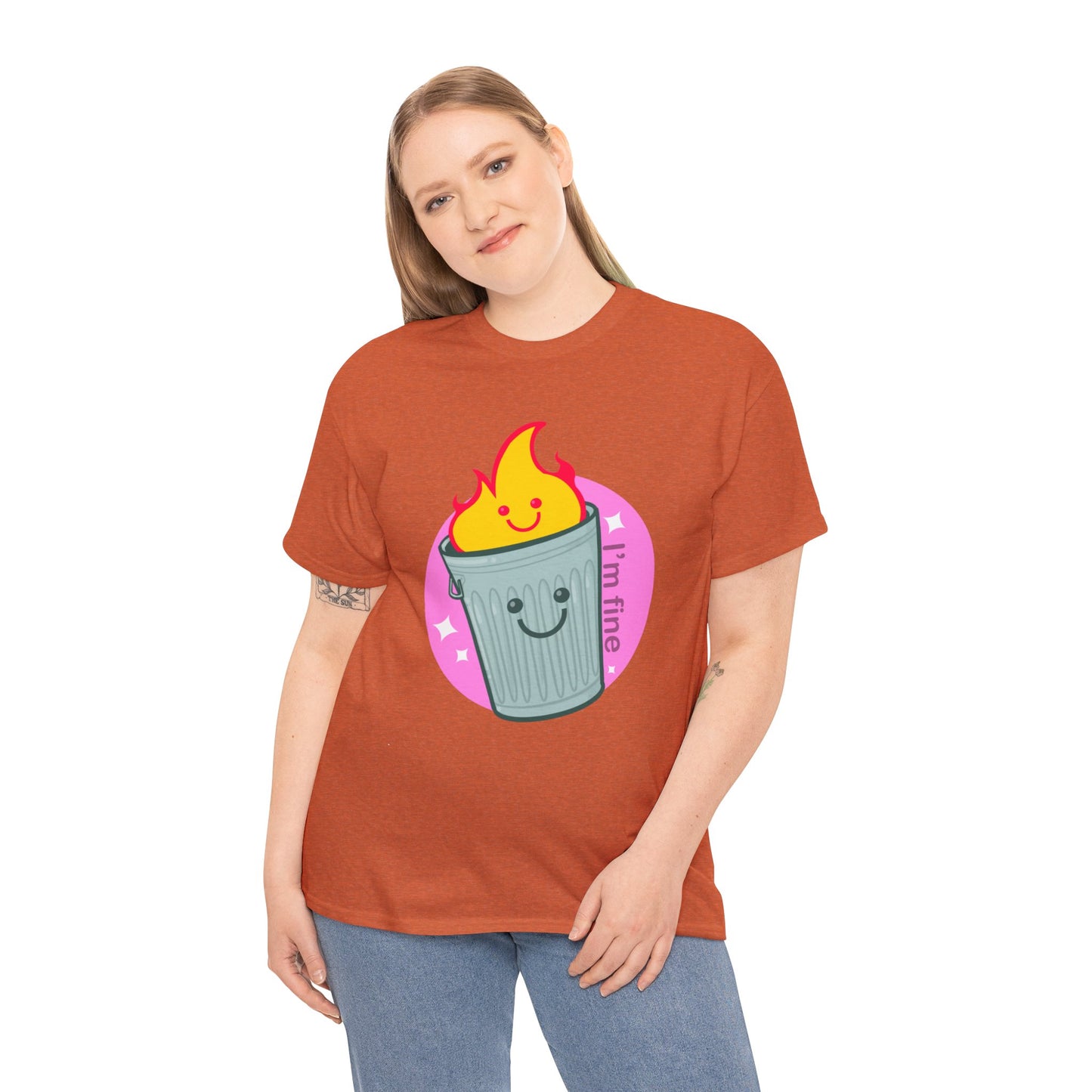 Trash Fire Unisex Heavy Cotton Tee
