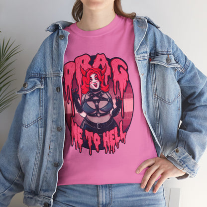 Drag Me To Hell Unisex Heavy Cotton Tee