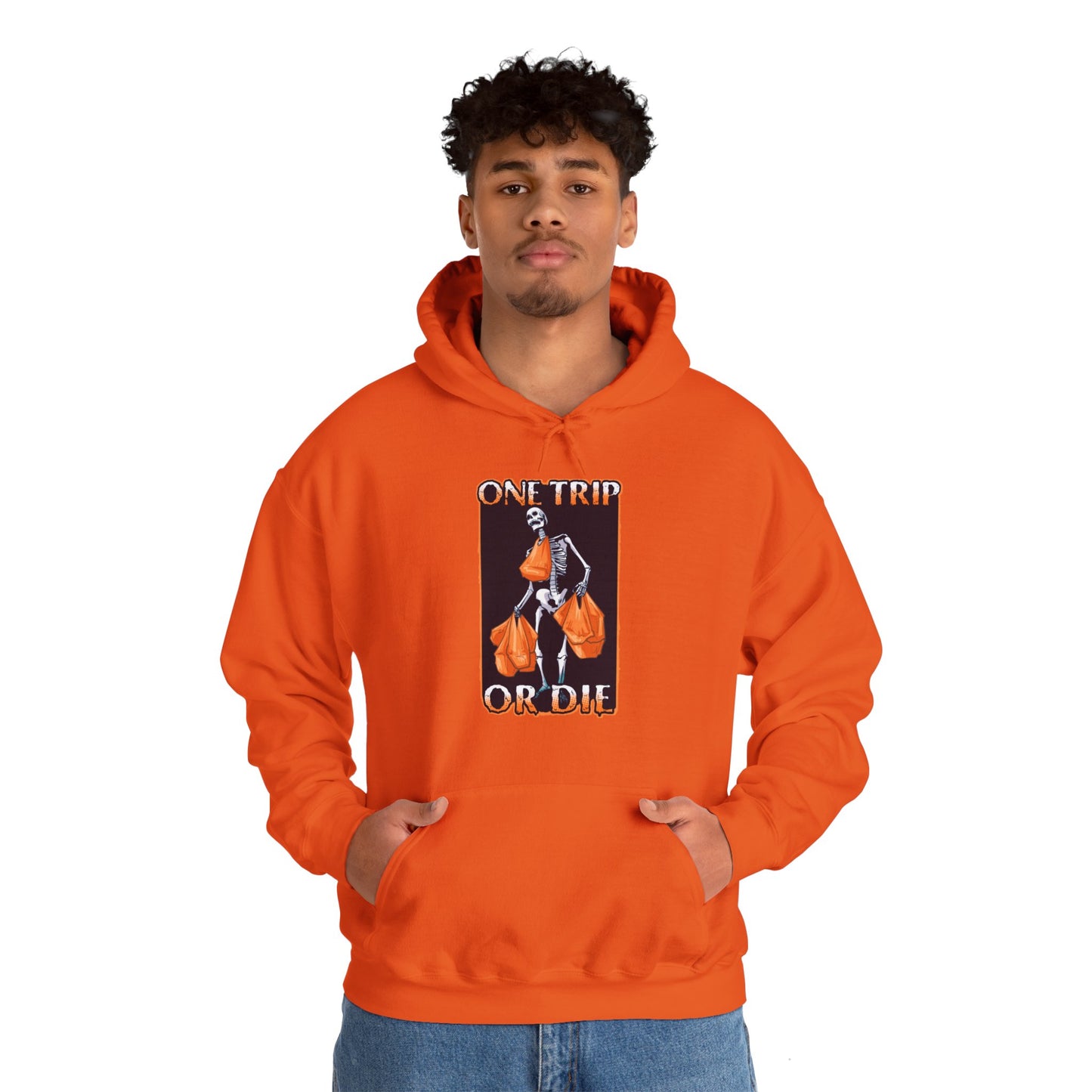 No Grocery Left Behind Unisex Heavy Blend Hooded Sweatshirt