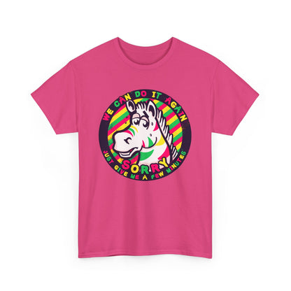 Premature Zebra Unisex Heavy Cotton Tee