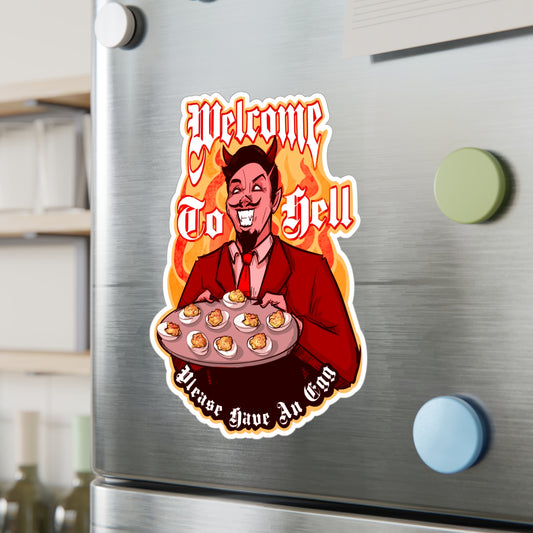 Deviled Eggs Kiss-Cut Vinyl Decal