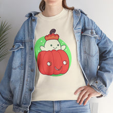 Pumpkin Ghost Unisex Heavy Cotton Tee