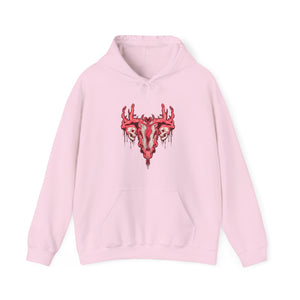 Uterus From Hell Unisex Heavy Blend Hooded Sweatshirt