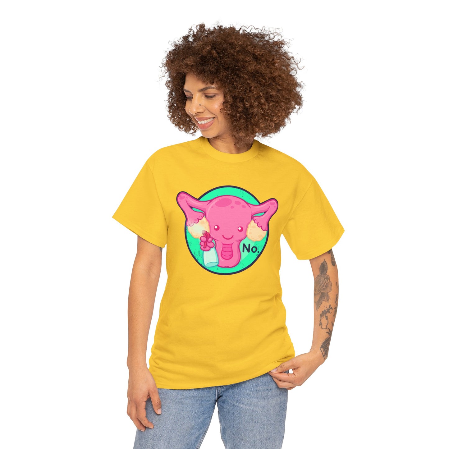 Cuterus Unisex Heavy Cotton Tee