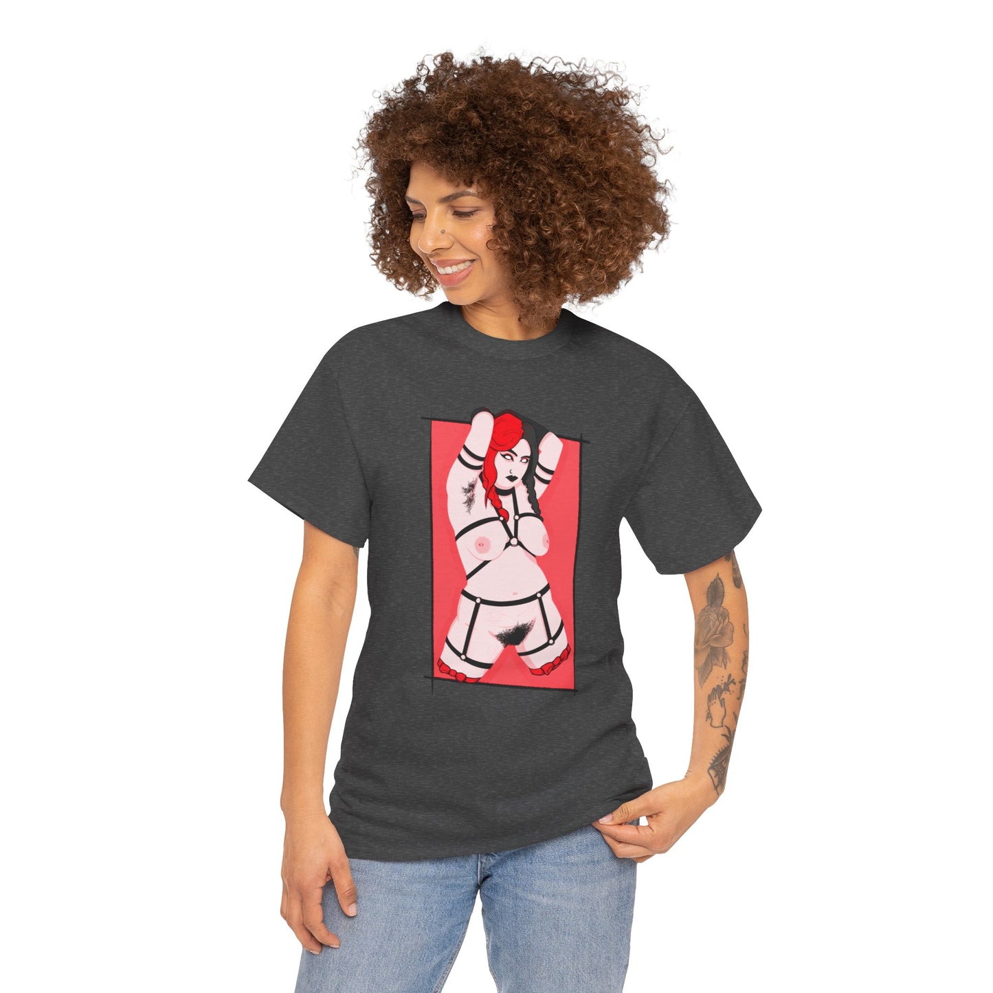 Natural Queen Unisex Heavy Cotton Tee