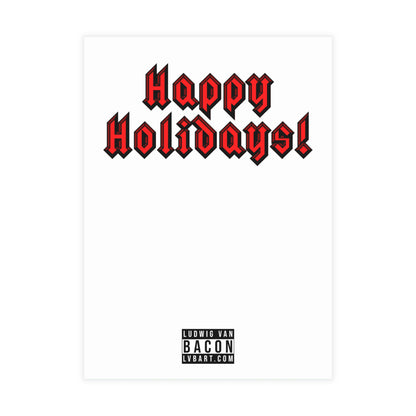 Krampus Plushie Greeting Card Bundles (10, 30, 50 pcs)