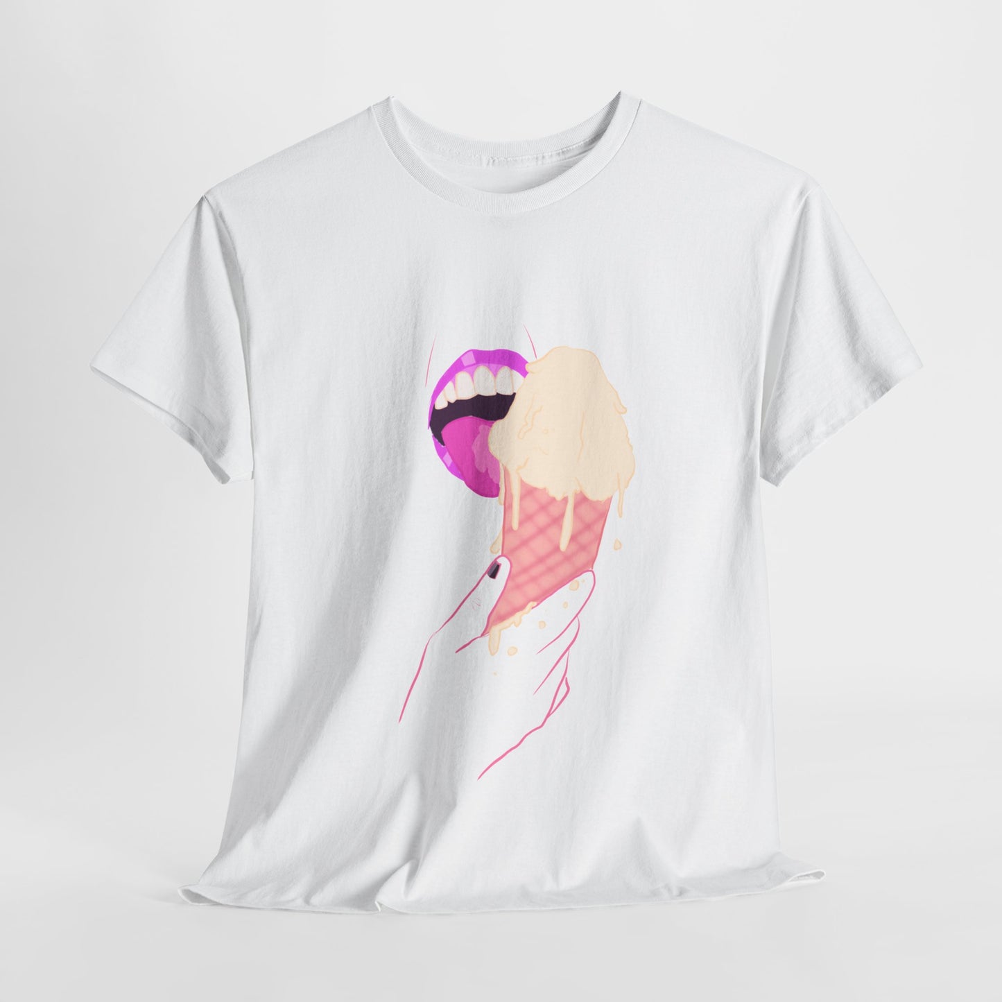 Ice Cream Peen Unisex Heavy Cotton Tee