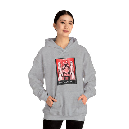 The Pumpkin Queen Tarot Unisex Heavy Blend Hooded Sweatshirt