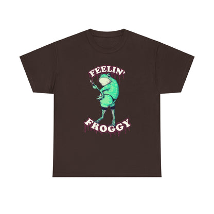 Feelin Froggy Unisex Heavy Cotton Tee