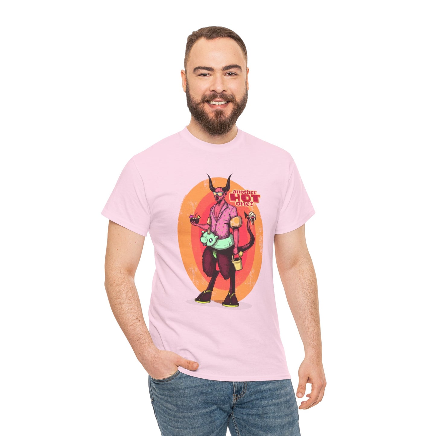 Hot Satan Summer Unisex Heavy Cotton Tee