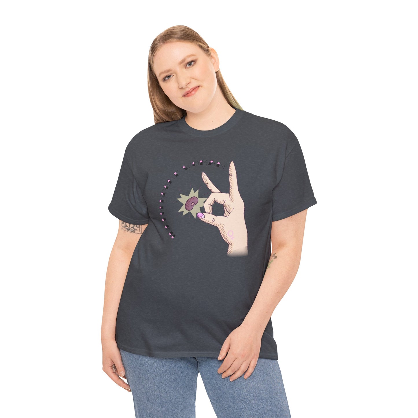 Independent Woman Unisex Heavy Cotton Tee