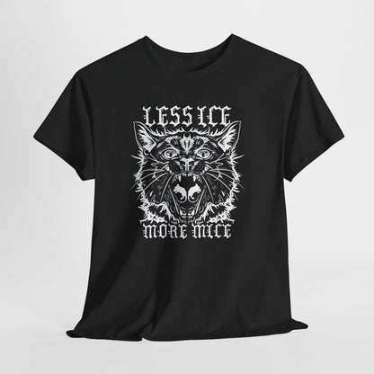 Less Ice More Mice Unisex Heavy Cotton Tee