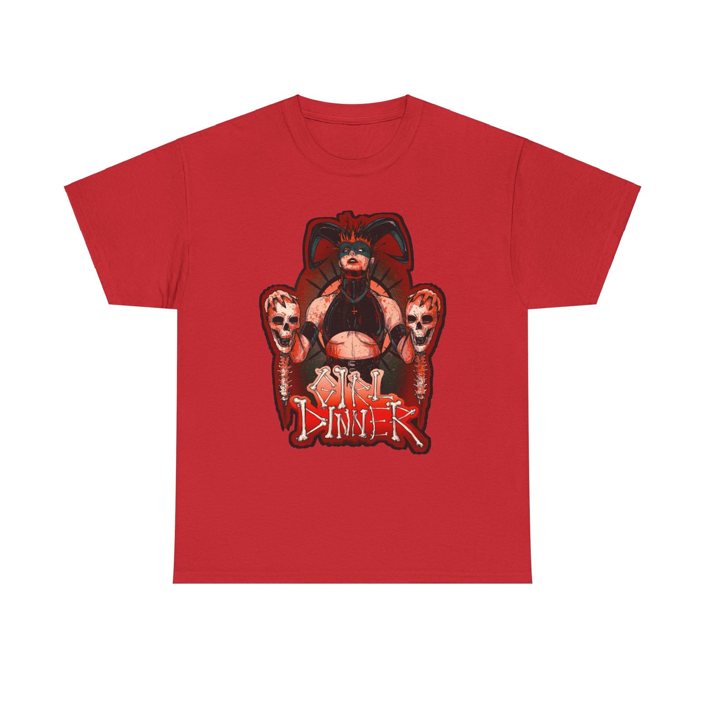 Girl Dinner Unisex Heavy Cotton Tee