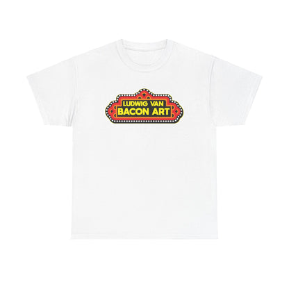LVB's Pizza Emporium (Front & Back Print) Unisex Heavy Cotton Tee