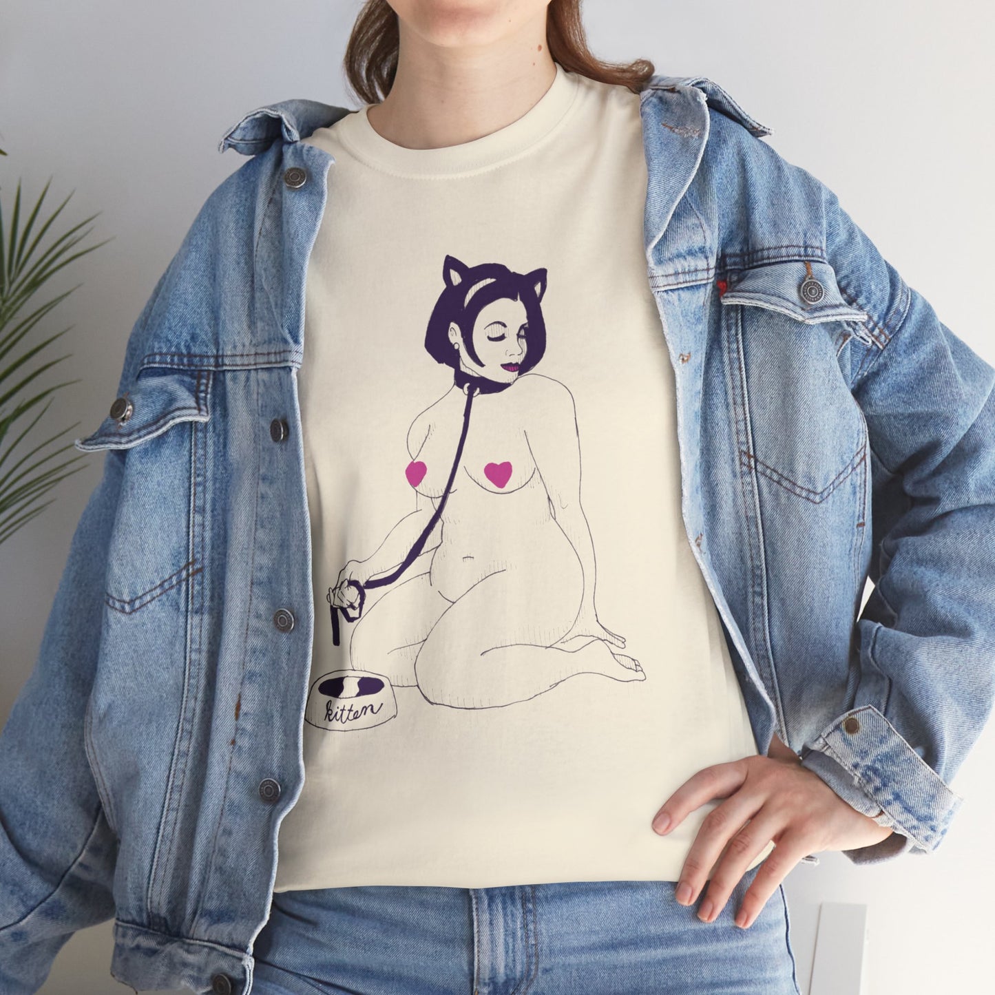 Kitten Unisex Heavy Cotton Tee