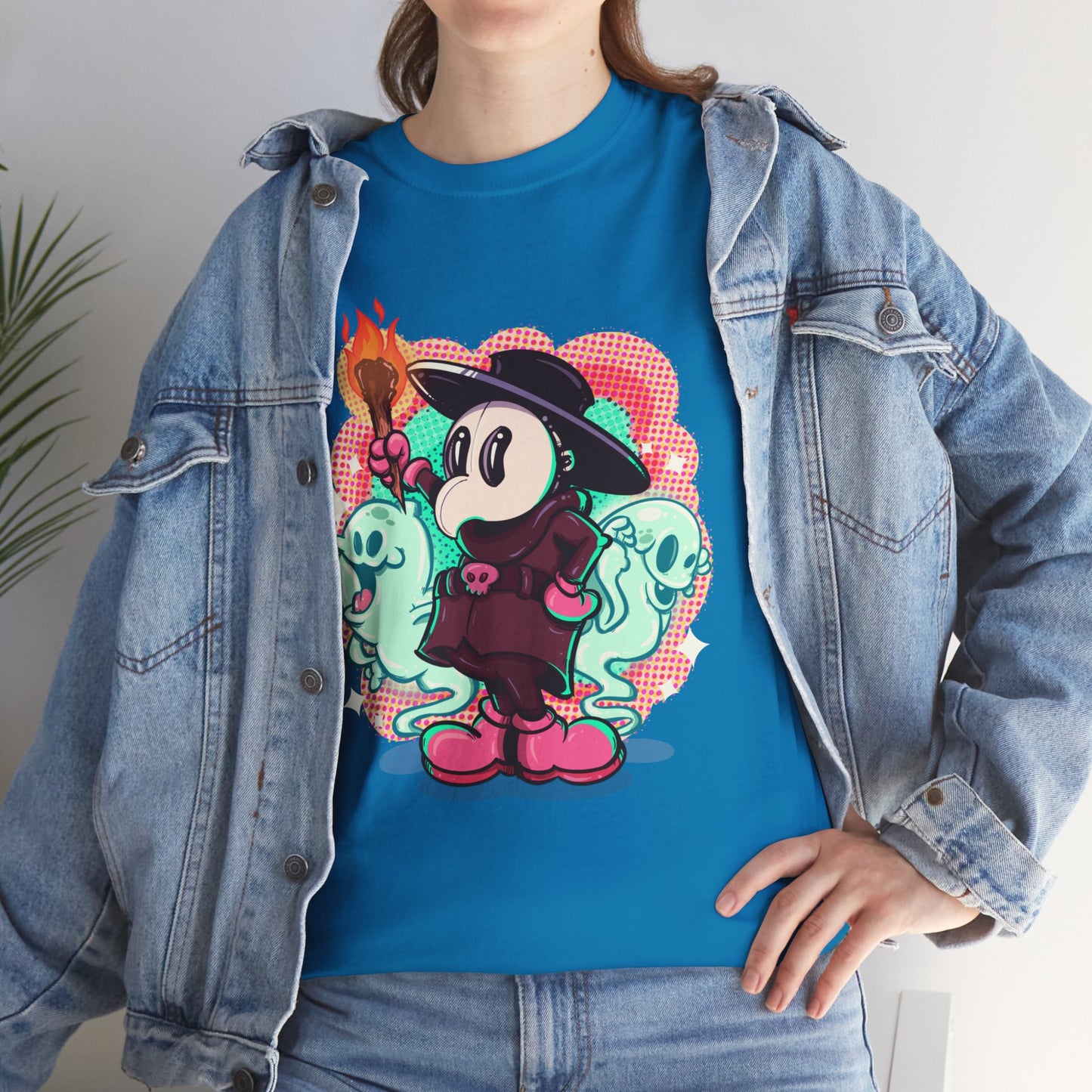 Rubber Hose Plague Doctor Unisex Heavy Cotton Tee