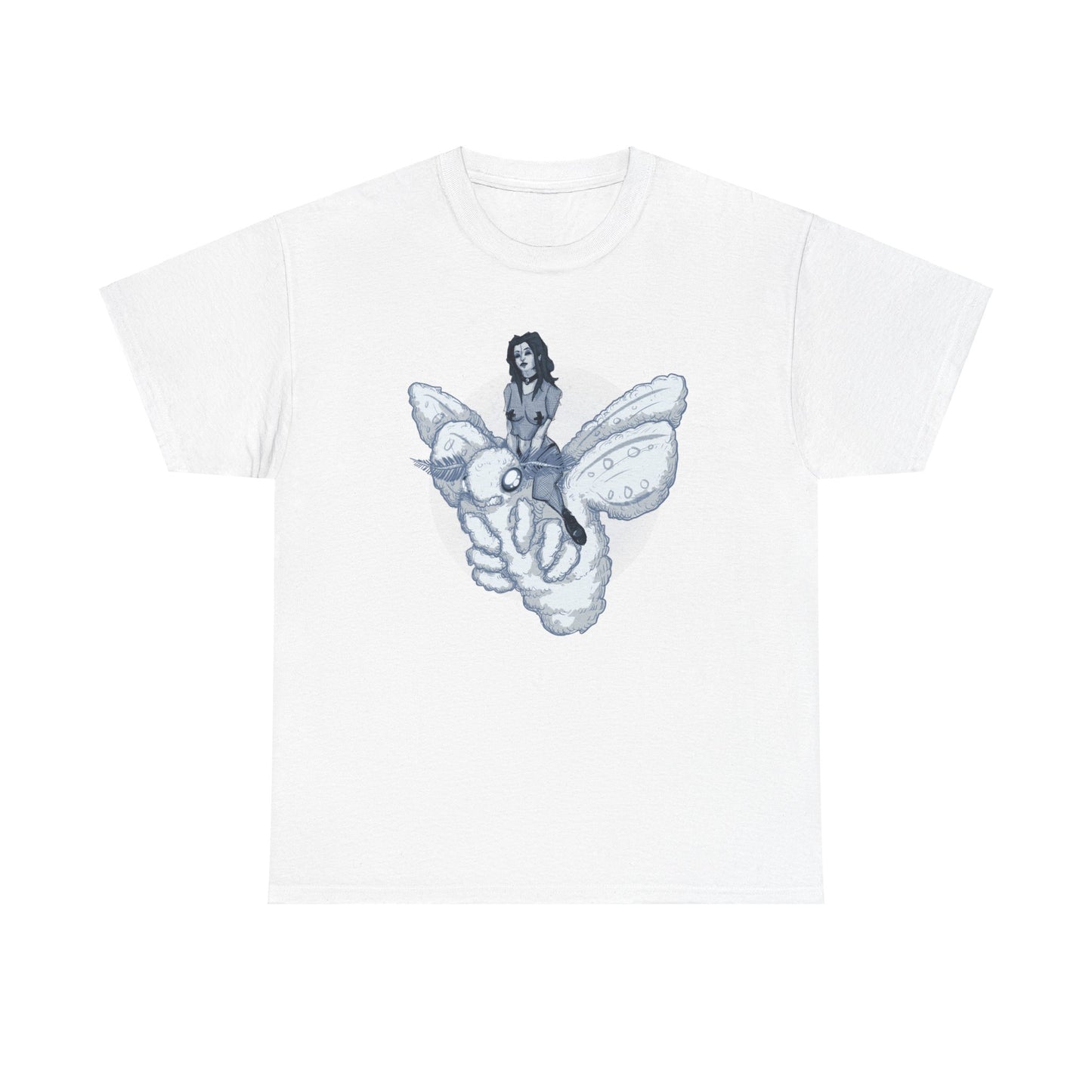 Goth On A Moth Unisex Heavy Cotton Tee
