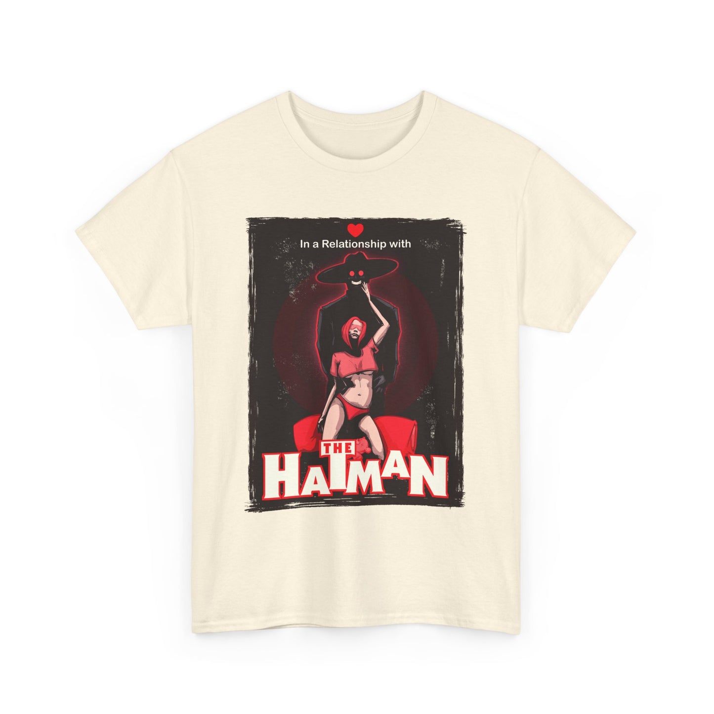In A Relationship With The Hatman Unisex Heavy Cotton Tee