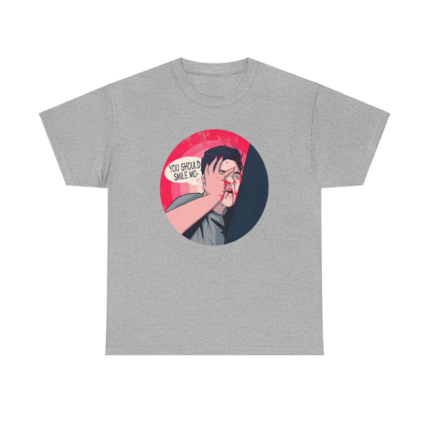 Smile Unisex Heavy Cotton Tee