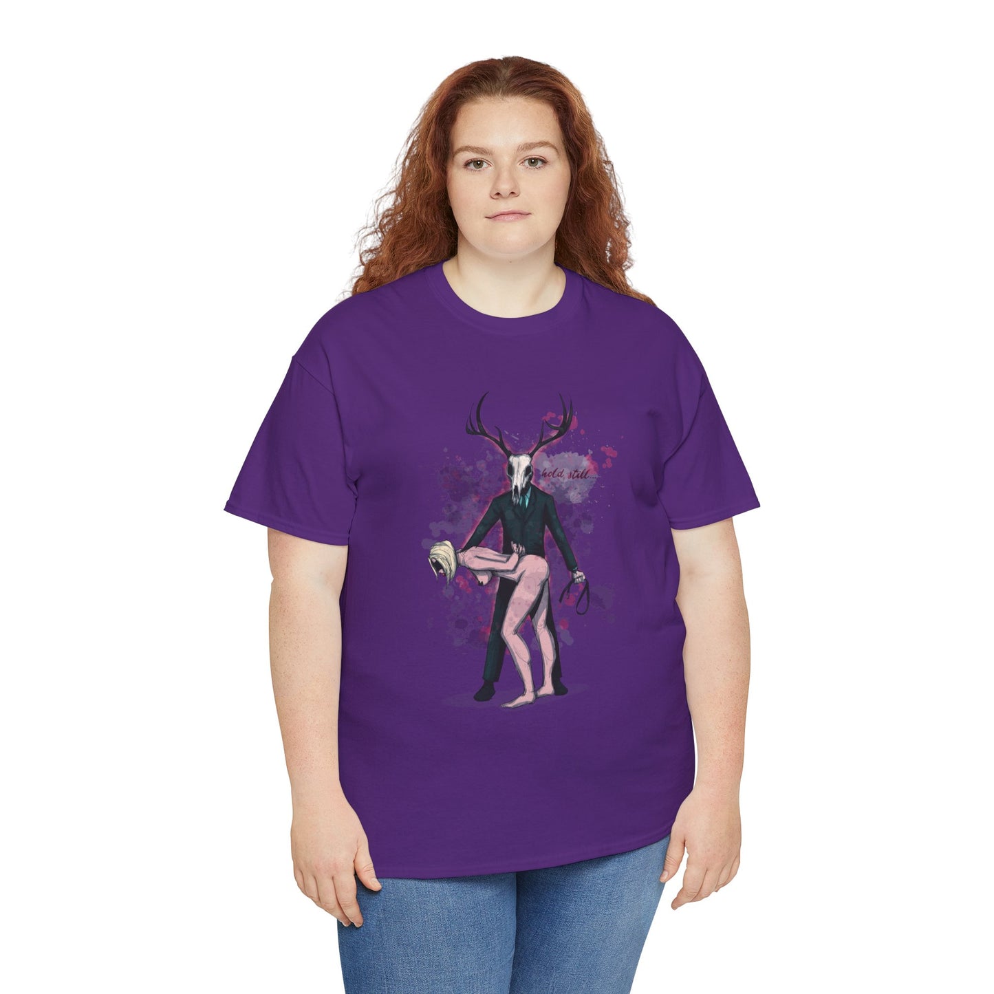 Deer Daddy Series 3: Hold Still Unisex Heavy Cotton Tee