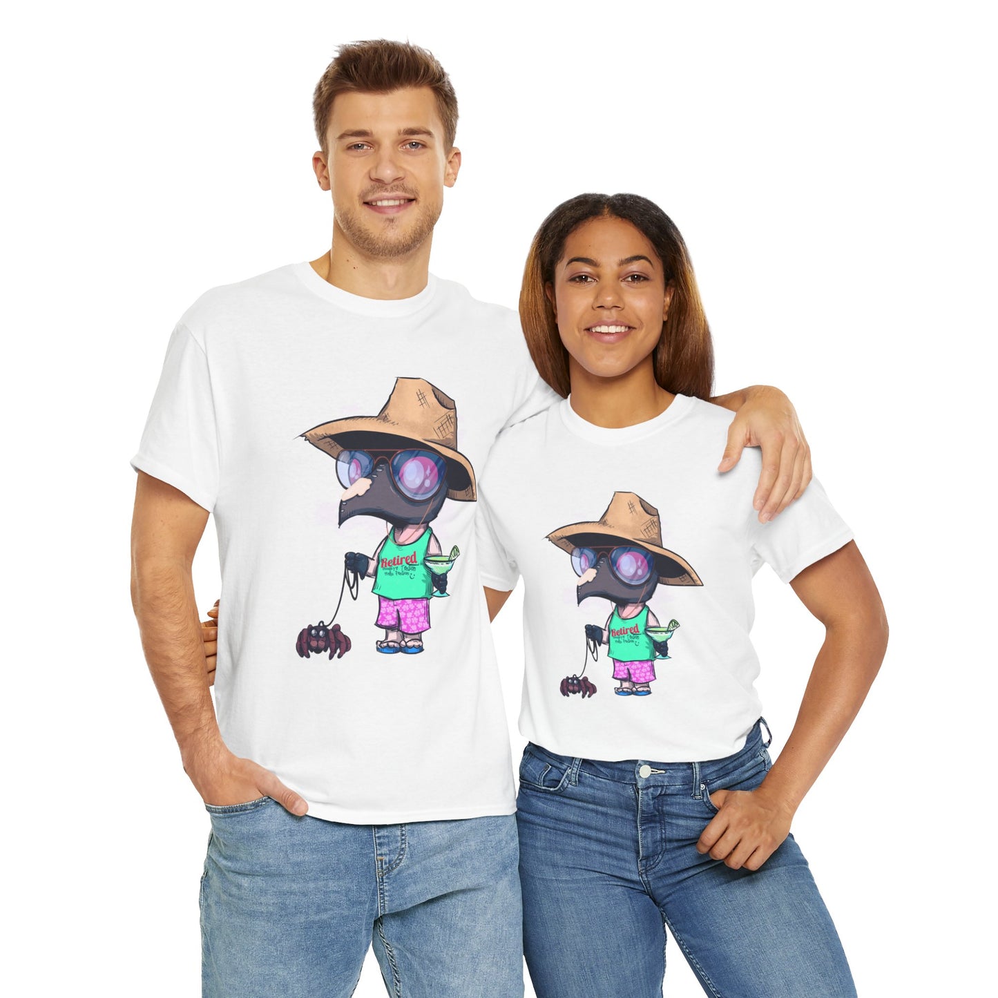 Plague Vacation Unisex Heavy Cotton Tee