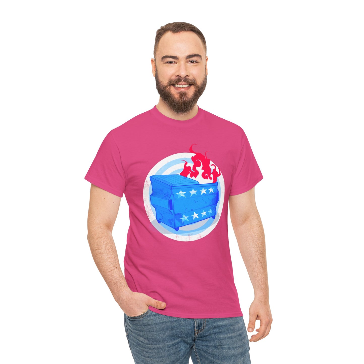 American Dumpster Firre Unisex Heavy Cotton Tee
