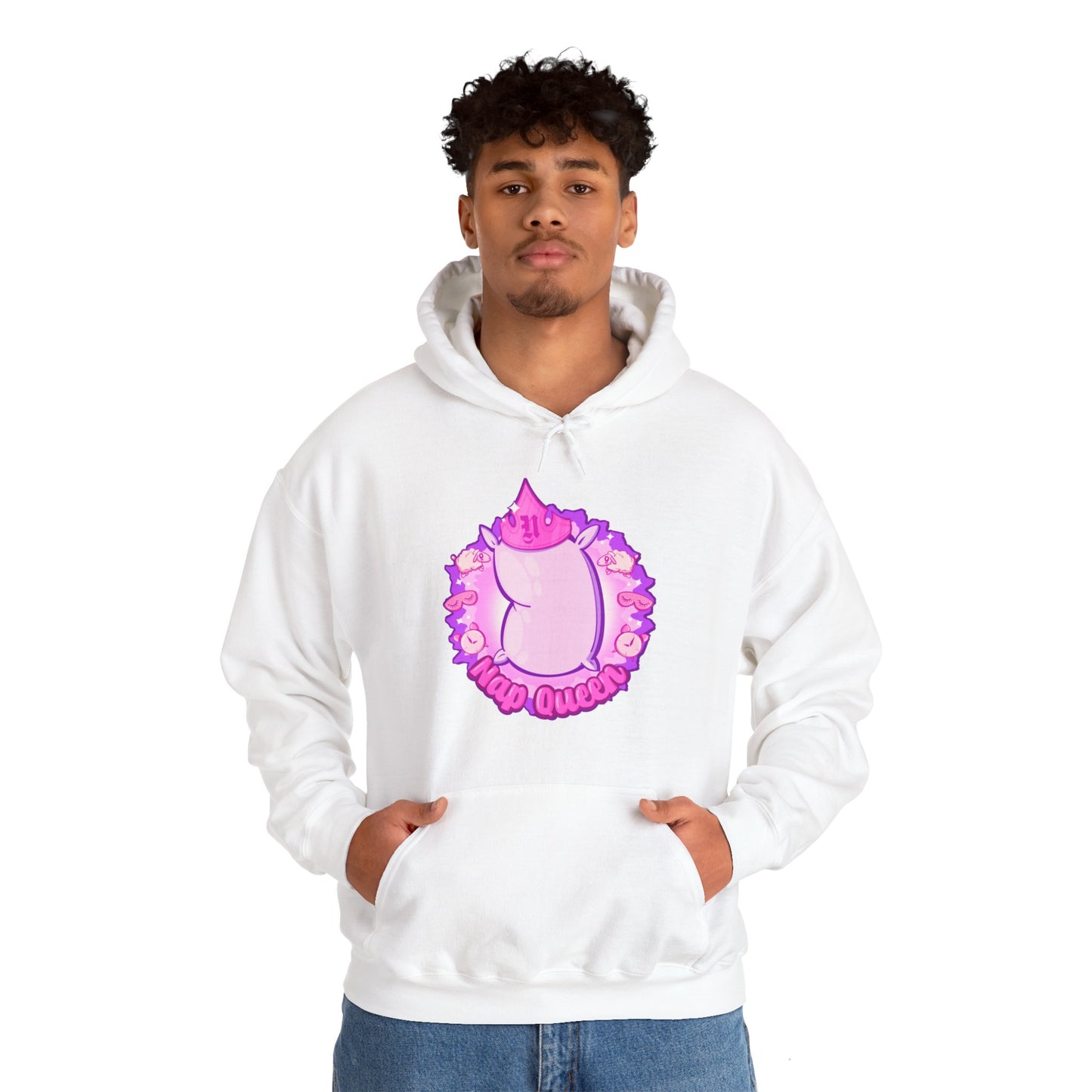 Nap Queen Unisex Heavy Blend Hooded Sweatshirt