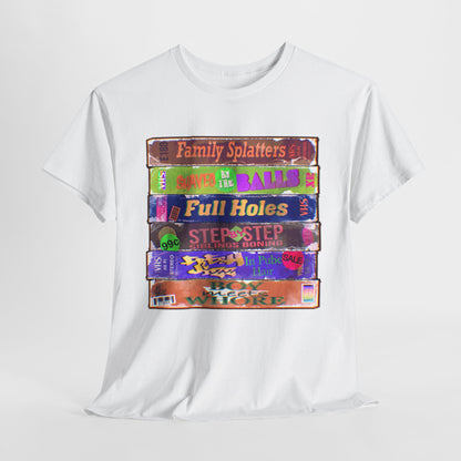 Adult 90s VHS Unisex Heavy Cotton Tee