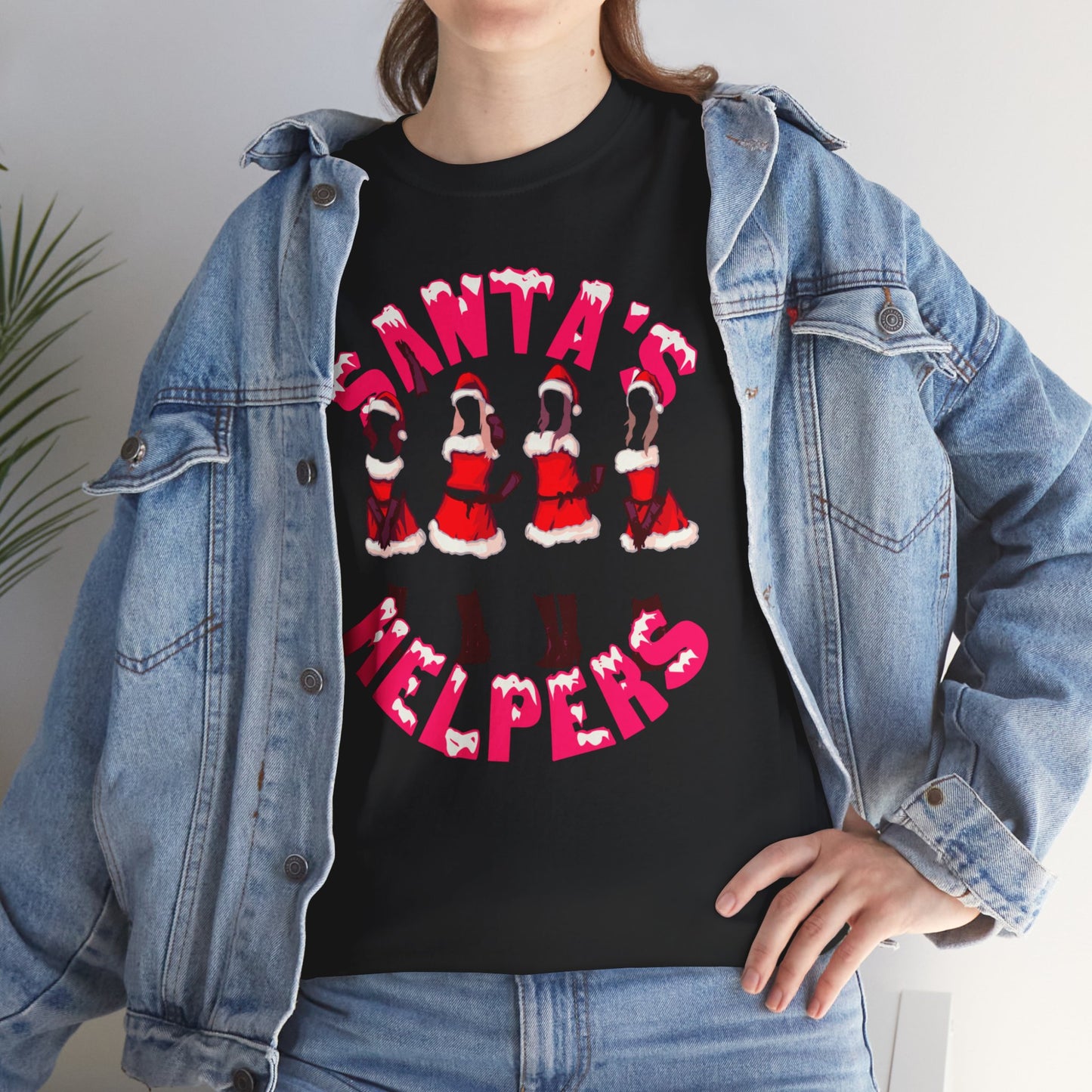 Santa's Helpers Unisex Heavy Cotton Tee