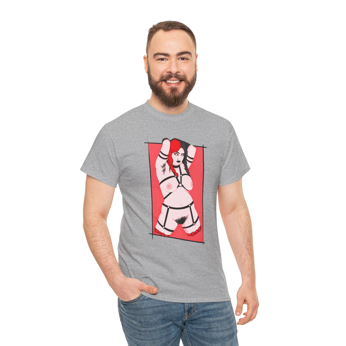 Natural Queen Unisex Heavy Cotton Tee