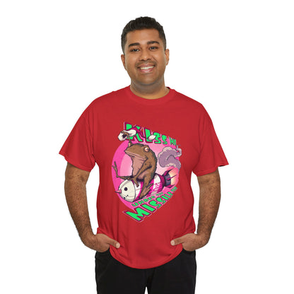 Kiss Me Under The Missile Toad Unisex Heavy Cotton Tee