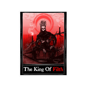 The King Of Filth Tarot Kiss-Cut Vinyl Decal