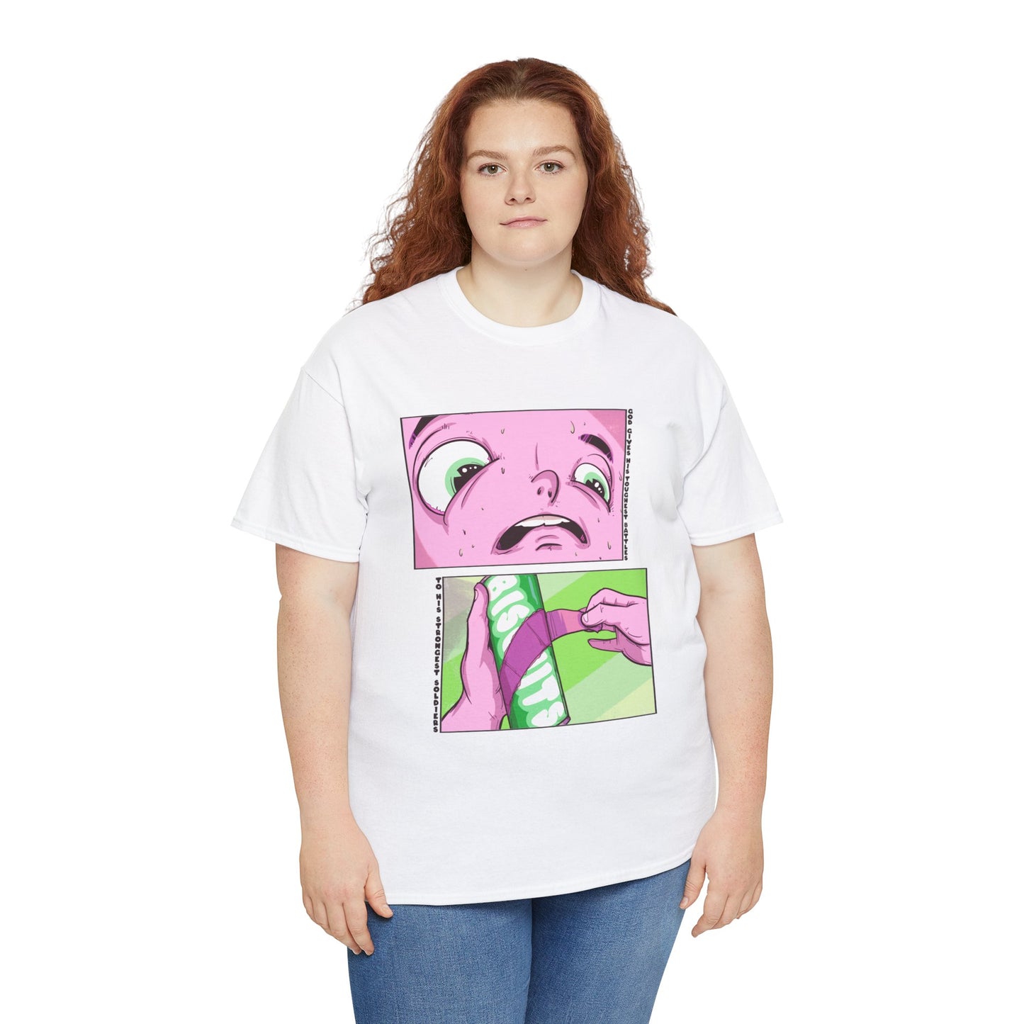 Biscuit Battle Unisex Heavy Cotton Tee