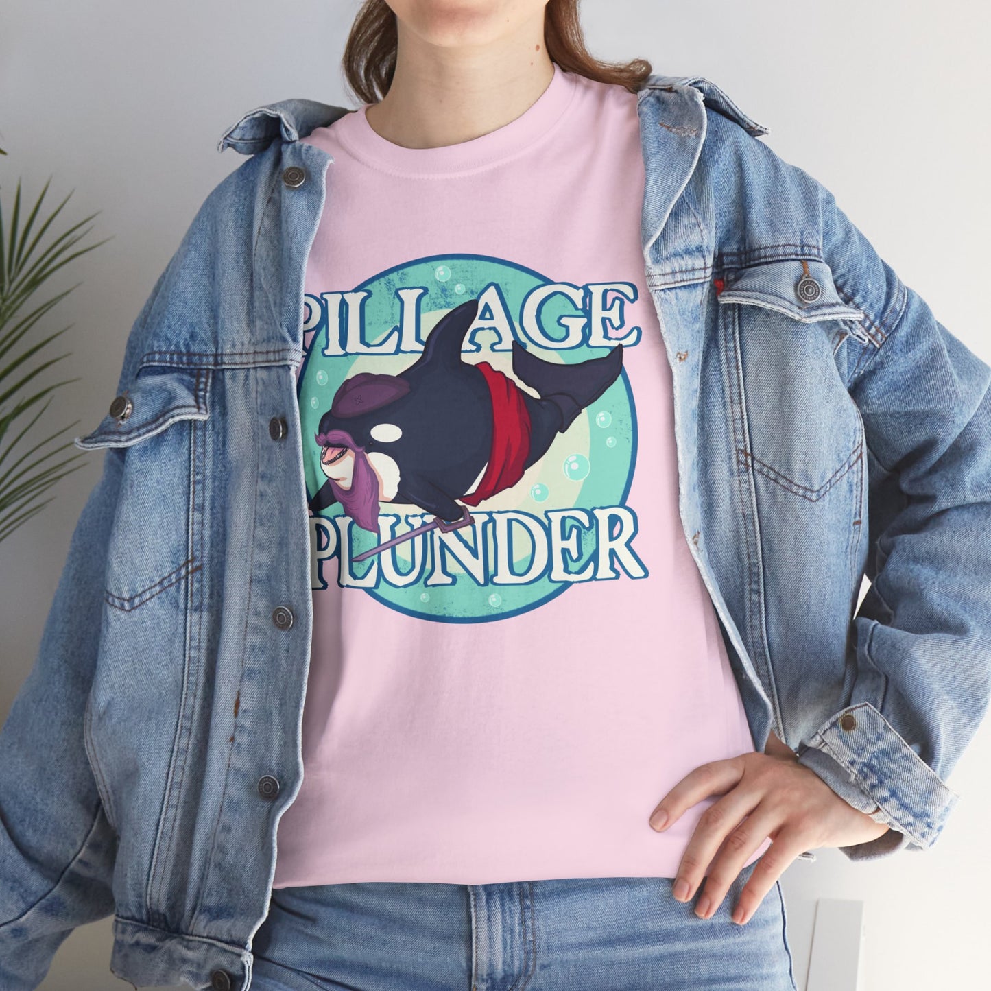 Plunder & Pillage Unisex Heavy Cotton Tee