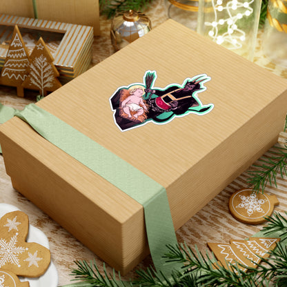 The First Krampus Kiss-Cut Vinyl Decal