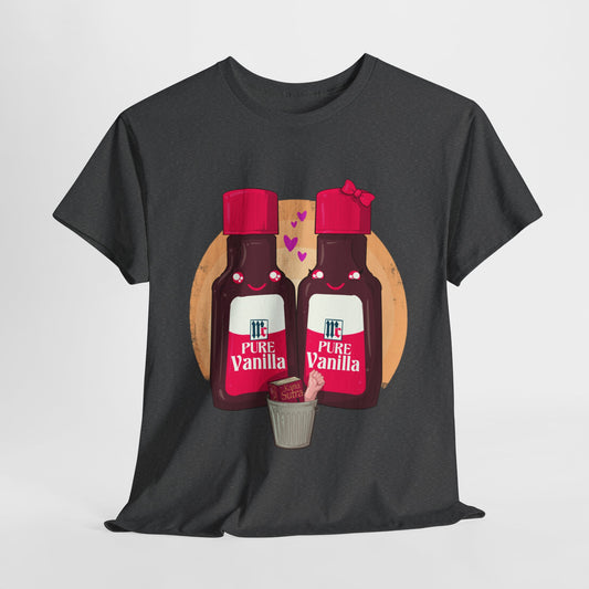 Vanilla Couple Unisex Heavy Cotton Tee