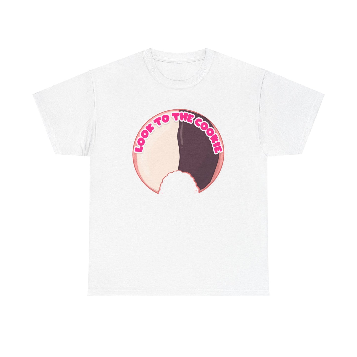 Black & White Cookie Unisex Heavy Cotton Tee