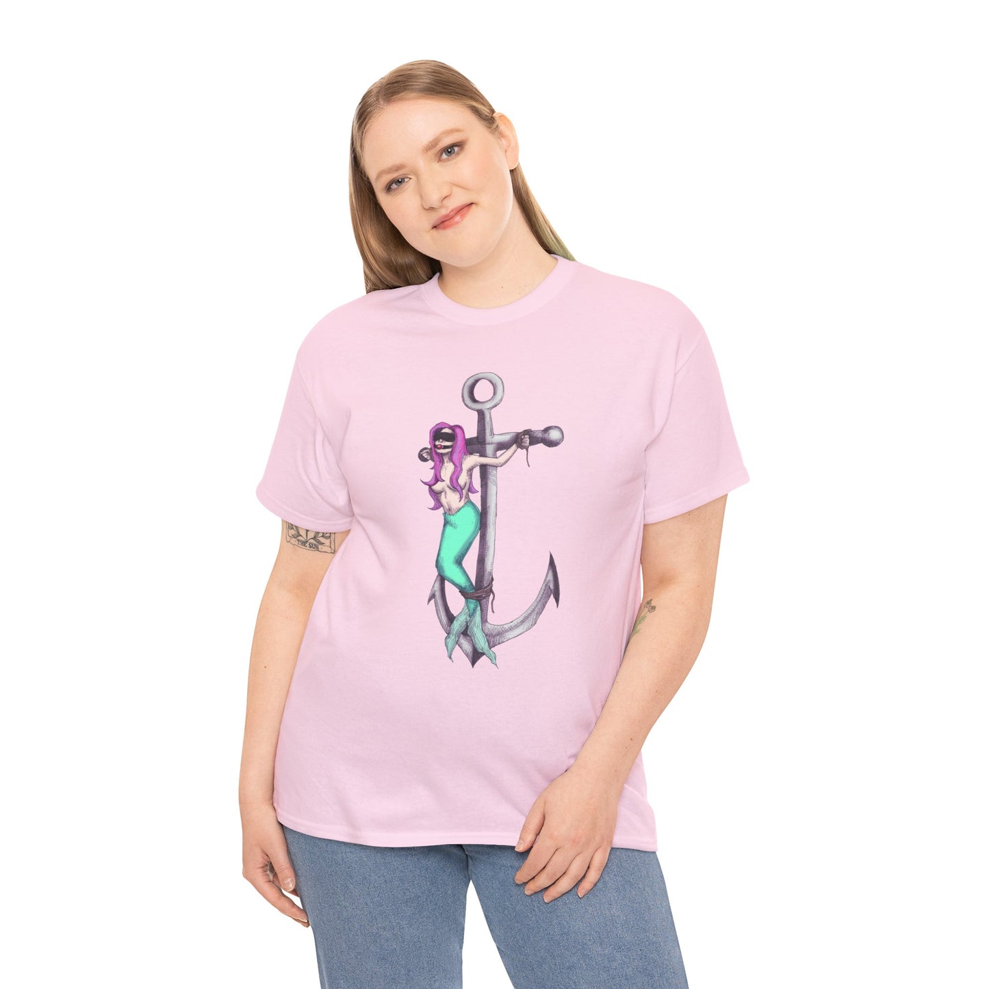 Bad Mermaid 2 Unisex Heavy Cotton Tee