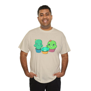 Succulents Unisex Heavy Cotton Tee