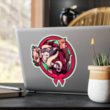 Kitty Krampus Kiss-Cut Vinyl Decal